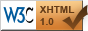 Valid XHTML 1.0 Transitional
